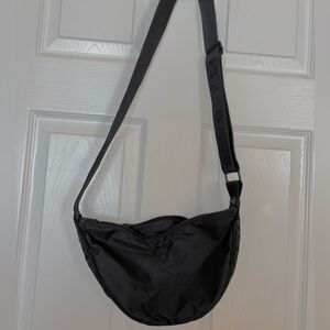 OFFLINE aerie nylon crescent shoulder/crossbody bag